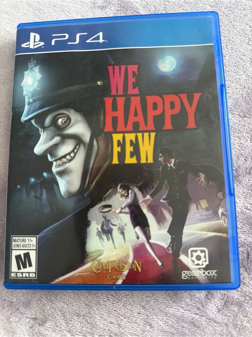 We Happy Few PlayStation 4 PS4 Game Disc Compulsion Gearbox
